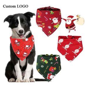 OEM Digital Printed Eco-Friendly Polyester Triangle Scarves for <b>Pets</b> - Ideal for Promotions and Special Occasions - Product Image 1