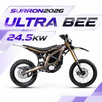 Motocicleta Eléctrica Todoterreno Surron Ultra Bee 2026 de 24.5kW, 74V 60Ah, Disponible en Stock, E-Moto Todoterreno 2026