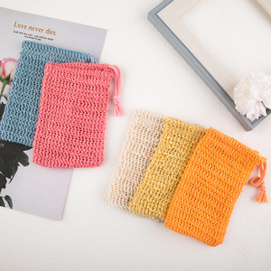 Bán Buôn Biểu Tượng Tùy Chỉnh Nhãn Màu Sắc Tự Nhiên Sinh Thái Thân Thiện Với Salu Xà Phòng Saver Bao Bì Lưới Túi Phân Hủy Sinh Học Tẩy Tế Bào Chết Xà Phòng Pouch - Product Image 3