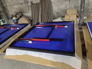 Tables <span class=keywords><strong>de</strong></span> ping-pong d'intérieur mobiles <span class=keywords><strong>de</strong></span> taille standard <span class=keywords><strong>Table</strong></span> <span class=keywords><strong>de</strong></span> ping-pong pliable - Product Image 4