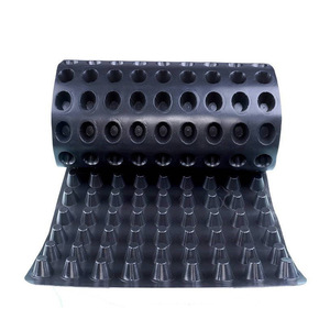 Planche de drainage imperméable en HDPE à alvéoles pour toiture, jardin et fondation - Product Image 3