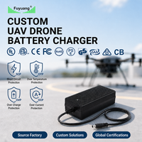 Chargeur de batterie rapide 16,8 V 3A 5A 7A 8A 10A pour système de drone de livraison 4S Li-ion avec système de refroidissement actif, usine Fuyuang