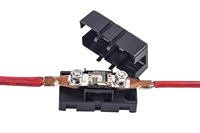 Bloc de fusibles pour voiture, marine, bateau, vis M5 ANS Boulon MIDI Porte-fusibles pour fusible à bande Midi à courant élevé