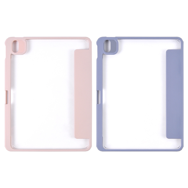 Multicolored Pencil Holder Slot Shockproof Smart Tablet Covers Tablet Covers for Apple iPad Cover for iPad Pro 11 12.9 Inch Case
