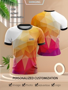 T-Shirt da Uomo MARKAKRALI, Produzione all'Ingrosso, Personalizzate, 100% Poliestere, Abbigliamento da Calcio a Manica Corta con Sublimazione, Servizio OEM - Product Image 1