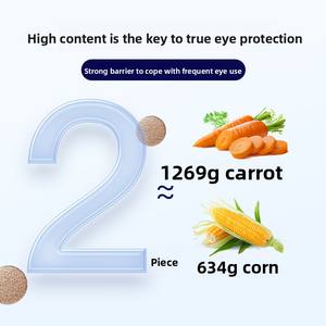 Toptan yabanmersini Lutein Ester preslenmiş tabletler ekşi-yetişkinler için tatlı şeker çocuk öğrenciler özü şişeleri - Product Image 3