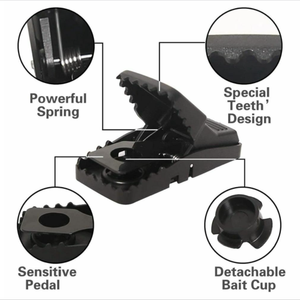 Trapper T Rex Trampas para <span class=keywords><strong>ratas</strong></span> Rat Catcher Trampa para ratones Trampas para <span class=keywords><strong>ratas</strong></span> de plástico - Product Image 1