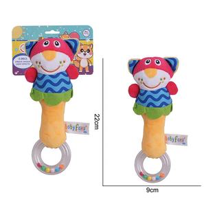 Bebé dibujos animados lindo perro PP algodón niños campana varilla dormir suave <span class=keywords><strong>peluche</strong></span> juguetes para niños regalo divertido - Product Image 5