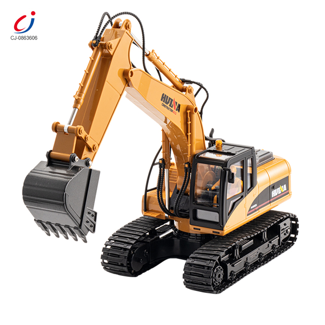 New Hot 1:14 15 Channel Remote Control Rc Metal Excavator Toy