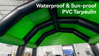Jooloog - Vente flash - Bar gonflable personnalisé avec logo - Bar multifonctionnel - Comptoir de bar flottant en PVC avec logo personnalisé - Amusement dans la piscine