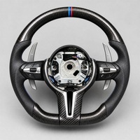 Volant en fibre de carbone ergonomique résistant aux rayures, adapté aux BMW F16 F20 F21 F46 E80 F30 F35 E83 E84 E60 E87