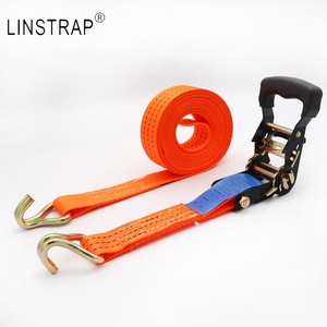 Liniu 1.5 inch cao su xử lý nhiệm vụ nặng nề Ratchet dây đeo Tie xuống với có thể khóa J móc - Product Image 6