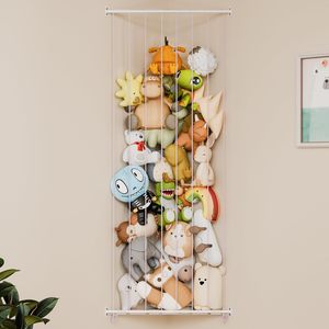 Angolo imbalsamato porta animali per lo stoccaggio di giocattoli di grandi dimensioni Organizer animale appeso bambini organizzatori di giocattoli per la conservazione di peluche - Product Image 1