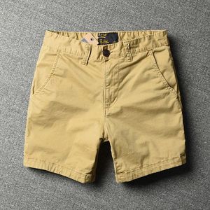 Pantalones Cortos Bermuda de Verano para <span class=keywords><strong>Hombre</strong></span> al por Mayor, de Color Liso, Transpirables, hasta la Rodilla, Informales, de Moda, para Trabajo - Product Image 2