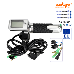 Acelerador de giro de 36V 48V 60V para bicicleta eléctrica y patinete con interruptor de pantalla, empuñadura de acelerador de 36V 48V 60V - Product Image 1