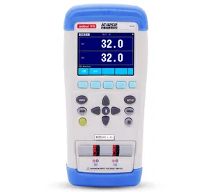 Display a cristalli liquidi registratore di dati ad alta temperatura misuratori registratore Tester portatile AT4202