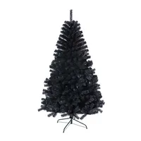 HX хороший стиль, черная Рождественская елка 8 футов, украшение для дома из ПВХ, искусственные гигантские рождественские елки