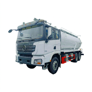 Original Chinese Shacman Vacuum Sewage Tanker, 3Axles 10Wheels, Euro V Professional Waste Feces <b>Suction</b> & Sewer Cleaning Vehicle - Product Image 1