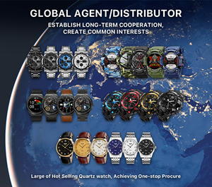 2084นาฬิกาคู่รักสแตนเลสเรืองแสงกันน้ำนาฬิกาควอทซ์ใช้ได้ทั้งชายและหญิงปฏิทินแฟชั่น - Product Image 6