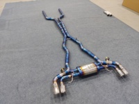 Système d'échappement Catback haute performance en alliage de titane soudé TIG, épaisseur 1,5 mm, pour M5 F90/M850i 4.4t 2018-2023