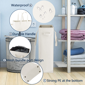 Customized Slim <b>Laundry</b> Hamper Handles Collapsible <b>Laundry</b> <b>Basket</b> <b>Thin</b> Dirty Clothes <b>Basket</b> - Product Image 5