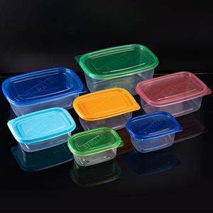 Boîte de conservation des aliments Conteneur de qualité alimentaire Bac à légumes en plastique avec couvercle Vente en gros Boîte à gâteaux en plastique PP Emballage de gâteau - Product Image 4