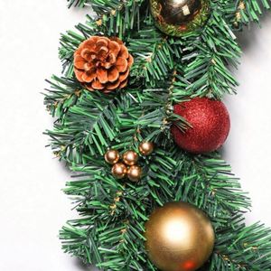 Nuevo Diseño, Guirnalda Artificial de PVC Verde de 60 cm, Decoración Navideña para el Hogar, de Lujo y Gran Venta - Product Image 6