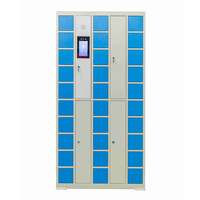 Station de recharge pour téléphones portables intelligente, armoire à casiers pour la recharge de téléphones