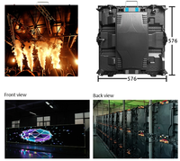Location p3.91 vidéos chinoises hd couleur led tv led écran P4.81 P2.6 led écran affichage extérieur location 500X1000