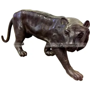 Escultura de tigre para decoración de jardín, estatua de tigre para decoración de calle, gran oferta