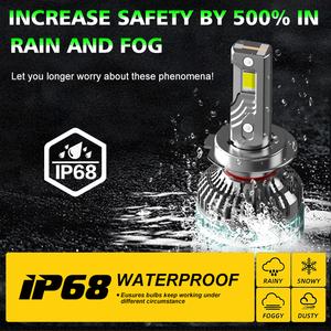 FSYLX F150 300W 30000LM H1 H4 H11 9005 9006 9012 H7 Canbus LED Phare De Voiture 600% Plus Lumineux LED Phare H11 Luces Led Auto - Product Image 6