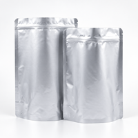 Sachet Doypack Personnalisé en Aluminium Imprimé avec Fermeture Éclair, Barrière Anti-Humidité, pour Emballage de Café, Snacks et Poudres