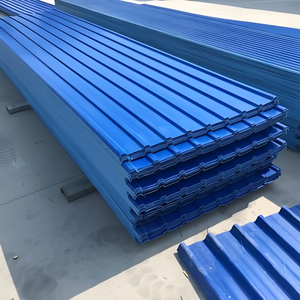 แผ่นเหล็กลูกฟูกชุบสังกะสีแบบจุ่มร้อนเคลือบสี PVDF / โพลีเอสเตอร์ สำหรับผนังม่าน รั้ว และตกแต่งฝ้าเพดาน - Product Image 3