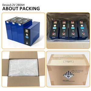 خلايا بطارية ليثيوم فوسفات الحديد الصلبة 3.2 فولت 280 أمبير في الساعة مع أطراف M6 منشورية لتخزين الطاقة الشمسية، 8000 دورة، متوفرة في المخزون - Product Image 3