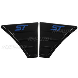 Rejilla de Ventilación Lateral para Guardabarros de Coche Estilo ST, Embellecedor de Ventilación de Flujo de Aire para Puerta, Adhesivo Decorativo para Guardabarros para Ford Focus MK3 ABS - Product Image 6