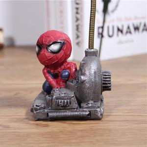 Phim Hoạt Hình Người Nhện Người Nhện Đèn Nhựa Đèn Đêm Bức Tượng Thủ Công Đồ Chơi Trang Trí Bàn Làm Việc Trang Trí Cho Trẻ Em Quà Tặng - Product Image 6
