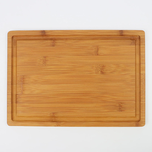 Venta al por mayor Holz Schneiden Brett Bambus Tabla de cortar de madera Natural Bloque de cocina Protección del medio ambiente Tabla de cortar de Bambú - Product Image 6