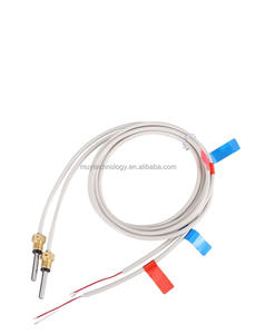 Sonde de température à haute précision personnalisée PT1000 RTD, sonde à filetage métallique pour compteur de chaleur - Product Image 4