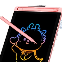 Tablette d'écriture et de dessin LCD pour enfants de 8,5 pouces, bloc-notes numérique avec matériau ABS, autocollant personnalisable