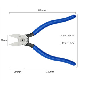 Alicates Diagonales YTH-0717 de 7 Pulgadas <span class=keywords><strong>en</strong></span> Acero CRV para Cortar Cables, Cortadores de Alambre para Manualidades, Electrónica, Impresiones 3D, Fabricación de Joyería - Product Image 2