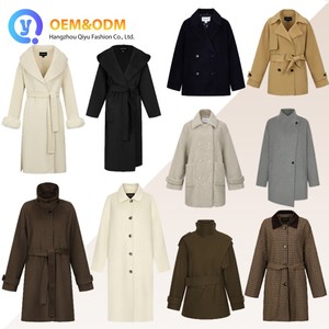 سترة نسائية شتوية من الدنيم مبطنة بالفرو لعام 2026، تصميم مخصص بالجملة من Q&D - Product Image 3