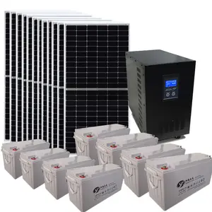 SUNFUTURE solares sistema completa 30000 kit 5kw 10kw solar power energy system for home use