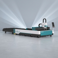 Machine de découpe laser à fibre haute performance 3Kw, prix abordable, modèle LX3015HC avec table d'échange pour tôles métalliques