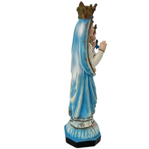 Figurita de poliresina para decoración del hogar, ornamento de la Virgen María, bebé, Jesús, estatua católica, decoración para el hogar - Product Image 3