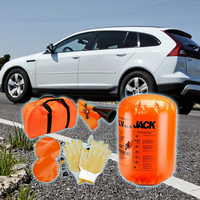 Cric d'échappement portable léger Gonflage rapide du système de sauvetage d'urgence Crics de voiture légers