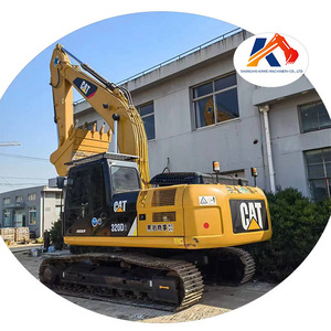 Excavadora de cadenas original de 20 toneladas usada, Cat 320D2 de Japón en stock, Caterpillar CAT320D de alta calidad - Product Image 1