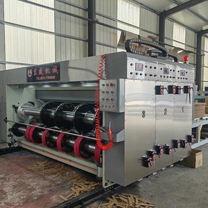 Công nghiệp hộp carton in khía die-cắt máy làm tấm các tông sóng máy in Máy Móc giá - Product Image 5