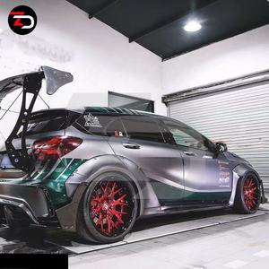 Kit de Carrocería Ancha Estilo ZD en Oferta para <span class=keywords><strong>Mercedes</strong></span> Clase A W176 A260 A250 <span class=keywords><strong>A180</strong></span> A45 con Alerón Delantero, Cejas de Rueda, Alerón Trasero Alto y Labio Trasero - Product Image 5