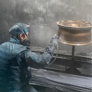 Rueda de fibra de carbono cóncava dorada GRAYFOX forjada 5x114,3 18 19 20 pulgadas 5x5x120 112 ruedas para Porsche <span class=keywords><strong>Ford</strong></span> Thunderbird <span class=keywords><strong>Super</strong></span> Coupe - Product Image 6