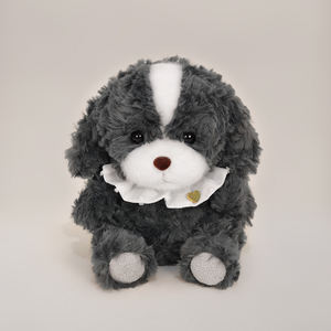 Bavoir jouet pour chien en fausse fourrure super doux avec fonction musicale de remplissage en coton PP poupée câlin pour enfants sac OPP cadeau - Product Image 3